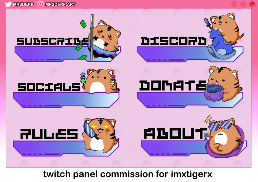 Twitch Panels